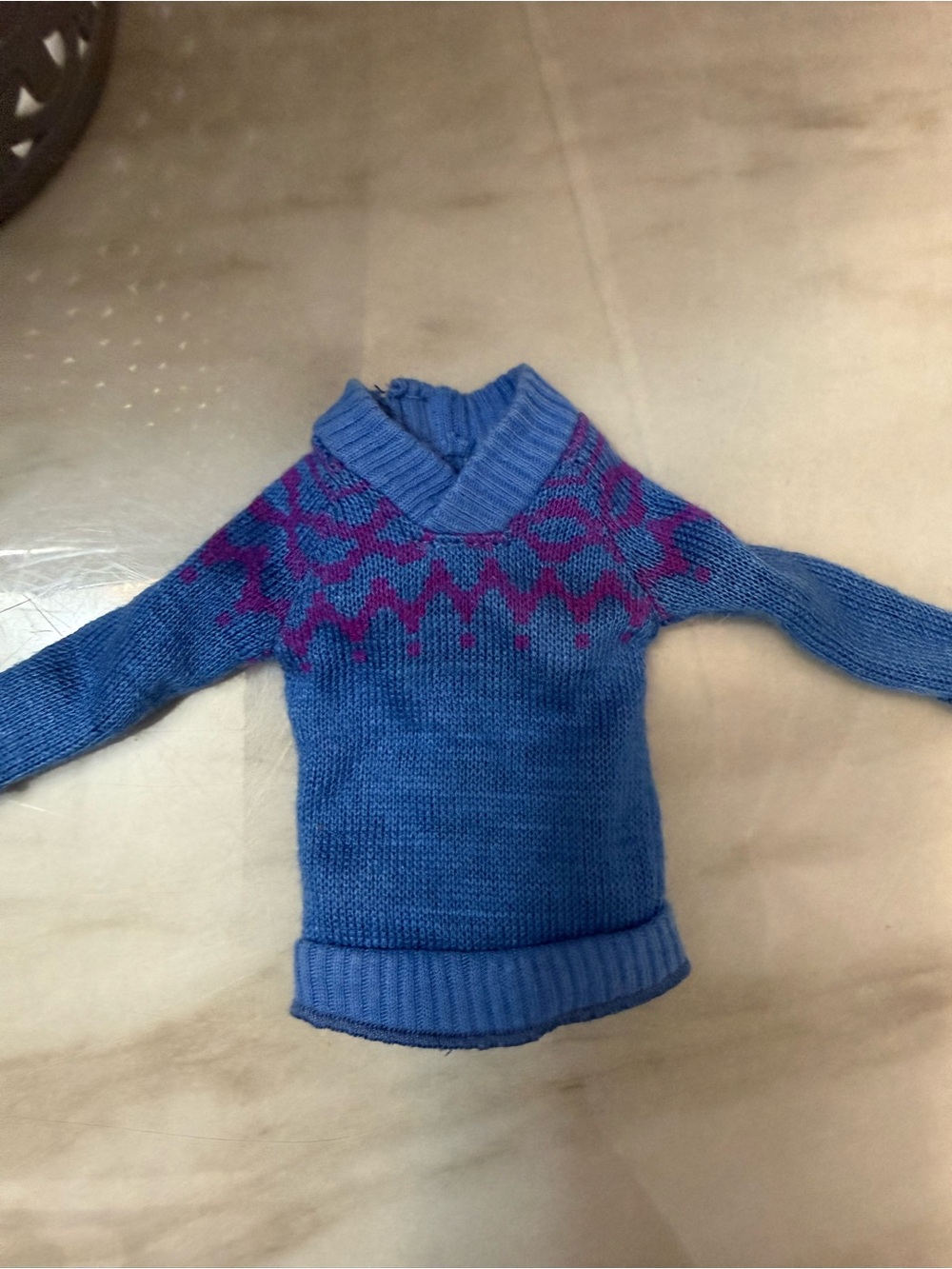 Barbie Mattel Ken blue sweater